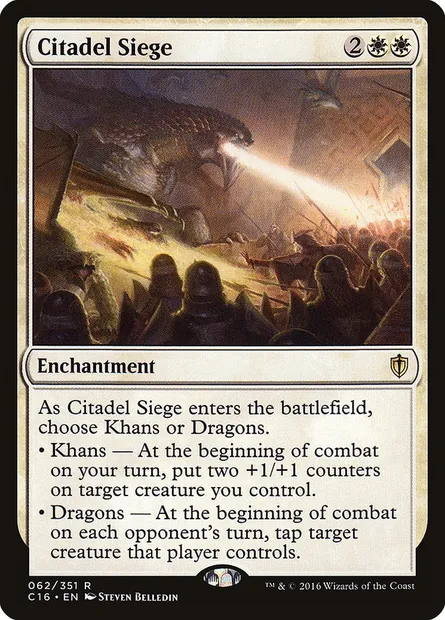 Citadel Siege, Magic card C16 62 — Commander 2016 set