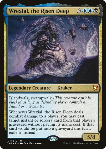 Wrexial, the Risen Deep, Magic card CM2 171 — Commander Anthology Volume II set