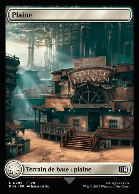 Plaine, carte Magic FIN 295 — extension Final Fantasy