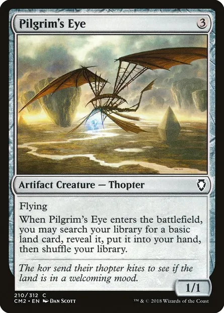 Pilgrim's Eye, Magic card CM2 210 — Commander Anthology Volume II set