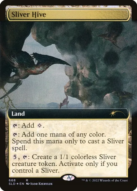 Sliver Hive, Magic card SLD 668 — Secret Lair Drop set