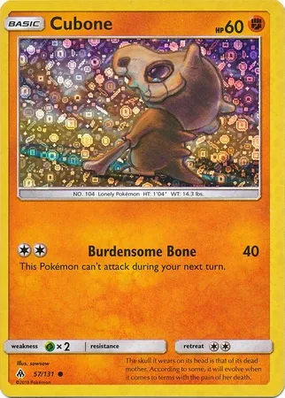 Cubone, Pokémon card PR 057 — Assorted Promos set