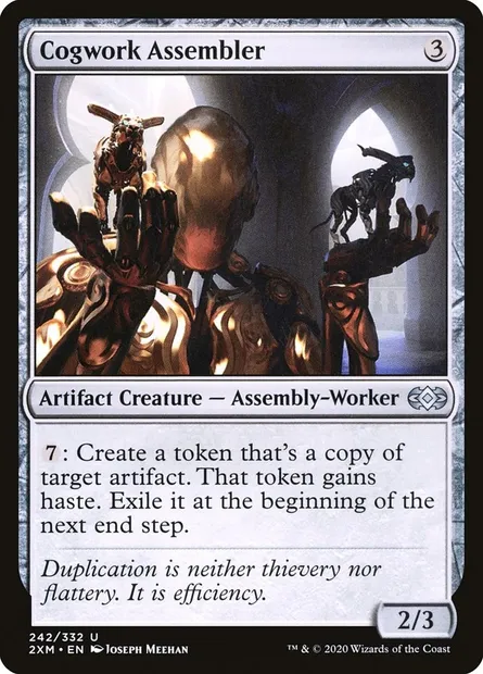 Cogwork Assembler, Magic card 2XM 242 — Double Masters set
