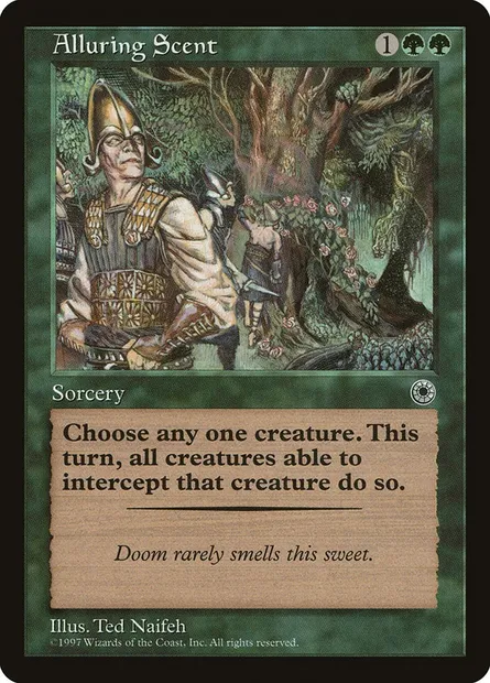 Alluring Scent, Magic card POR 157 — Portal set