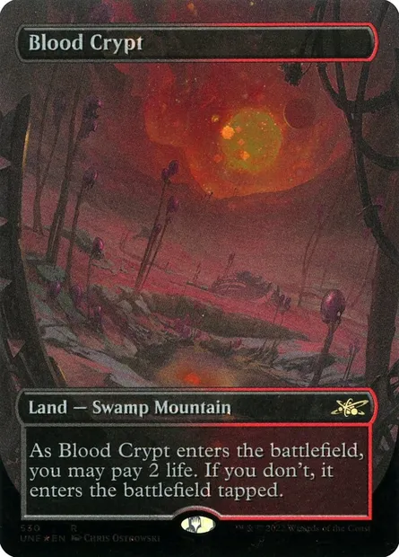 Blood Crypt, Magic card UNF 530 — Unfinity set