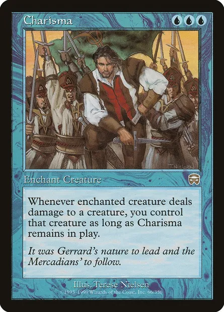 Charisma, Magic card MMQ 66 — Mercadian Masques set