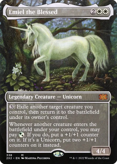 Emiel the Blessed, Magic card 2X2 338 — Double Masters 2022 set