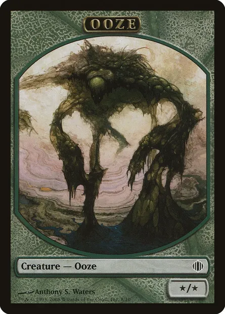 Ooze, carte Magic TALA 8 — extension Shards of Alara Tokens