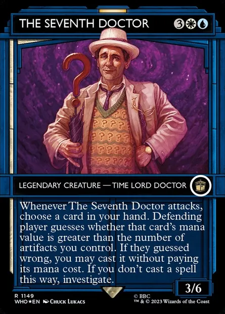 The Seventh Doctor, Magic card WHO 1149 — Doctor Who set