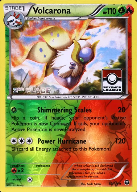 Pyrax, carte Pokémon LGP 015-2nd — extension League Promos