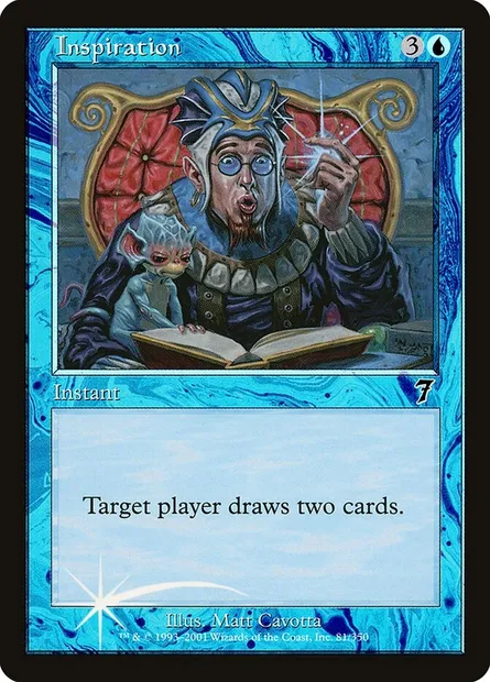 Inspiration, Magic card 7ED 81★ — Seventh Edition set