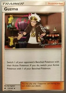 Guzma, carte Pokémon WCD18 115-3 — extension World Championship Decks 2018