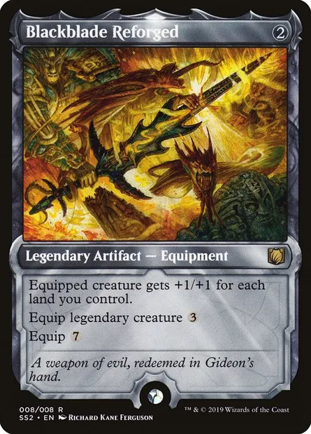 Blackblade Reforged, Magic card SS2 8 — Signature Spellbook: Gideon set