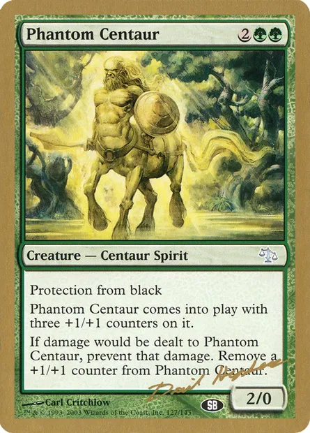 Phantom Centaur, Magic card WC03 dh127sb — World Championship Decks 2003 set