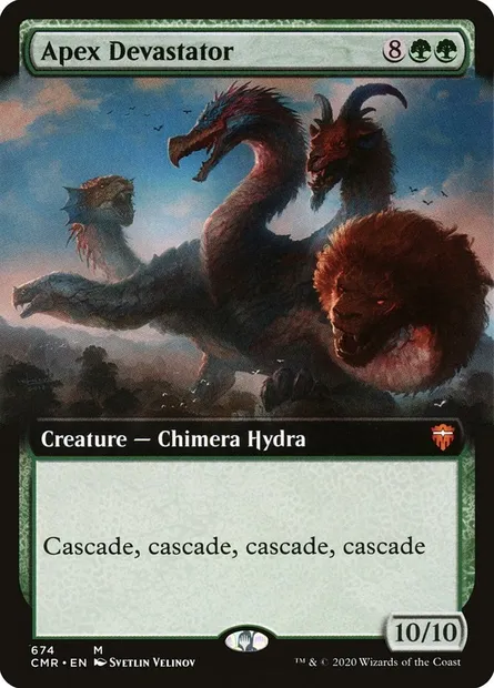 Apex Devastator, Magic card CMR 674 — Commander Legends set