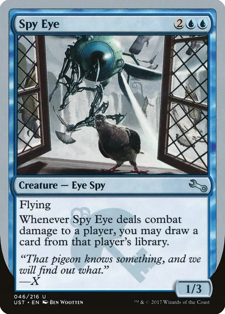 Spy Eye, Magic card UST 46 — Unstable set