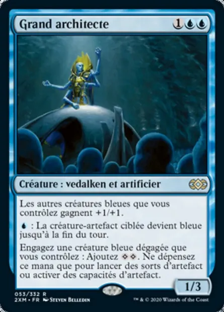 Grand architecte, carte Magic 2XM 53 — extension Double Masters