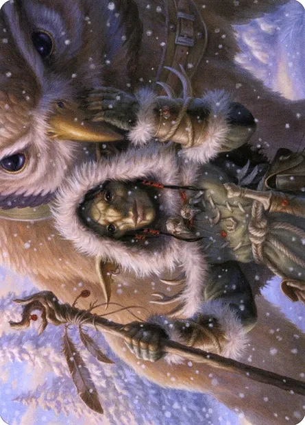 Owlbear Shepherd // Owlbear Shepherd, carte Magic ACLB 35 — extension Battle for Baldur's Gate Art Series