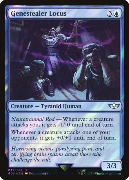 Genestealer Locus, Magic card 40K 21★ — Warhammer 40,000 Commander set