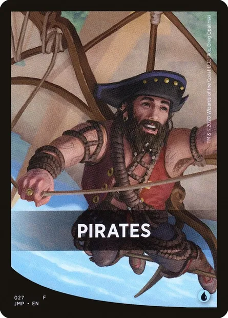 Pirates, carte Magic FJMP 27 — extension Jumpstart Front Cards