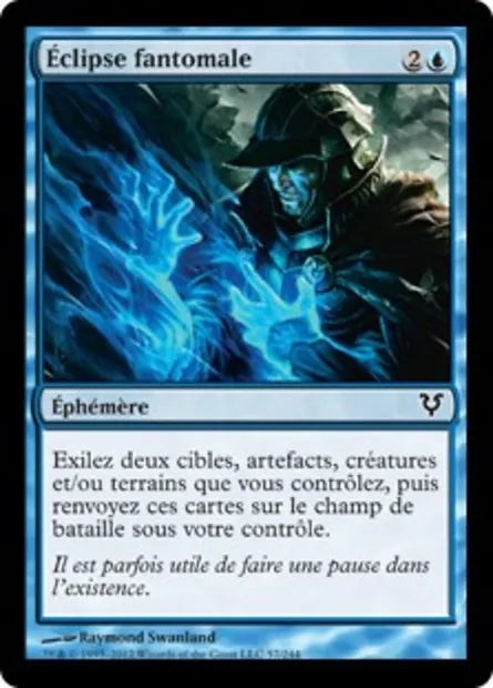 Éclipse fantomale, carte Magic AVR 57 — extension Avacyn ressuscitée