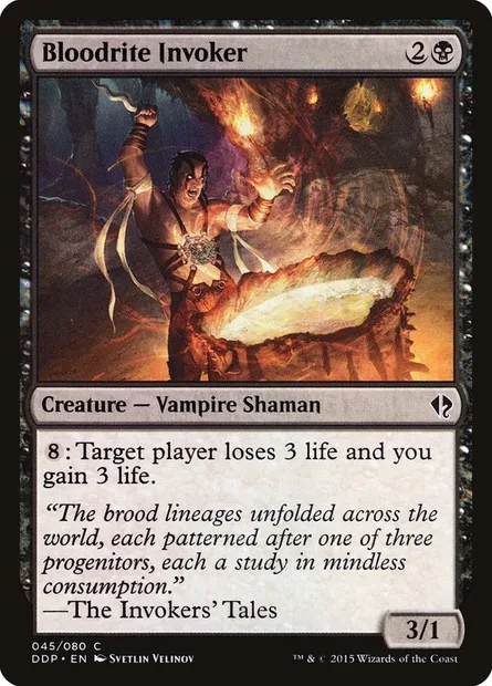 Invocateur ritesang, carte Magic DDP 45 — extension Duel Decks: Zendikar vs. Eldrazi