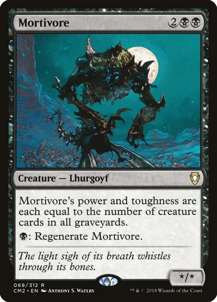 Mortivore, Magic card CM2 69 — Commander Anthology Volume II set