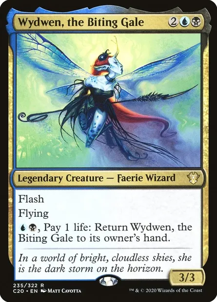 Wydwen, the Biting Gale, Magic card C20 235 — Commander 2020 set