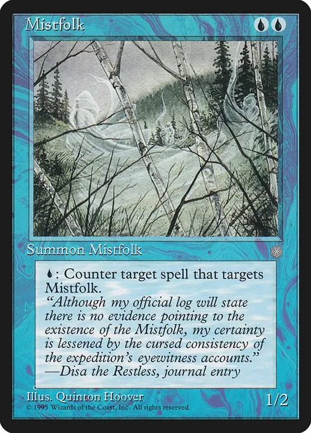 Brumeux, carte Magic ICE 84 — extension Ere Glaciaire