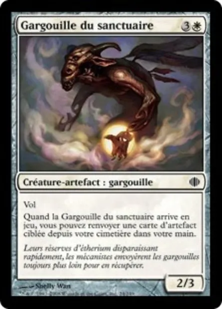 Gargouille du sanctuaire, carte Magic ALA 24 — extension Les éclats d'Alara