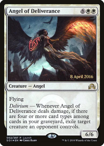 Angel of Deliverance, Magic card PSOI 2 — Shadows over Innistrad Promos set