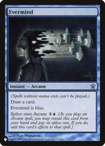 Souvenir éternel, carte Magic PLST SOK-37 — extension The List