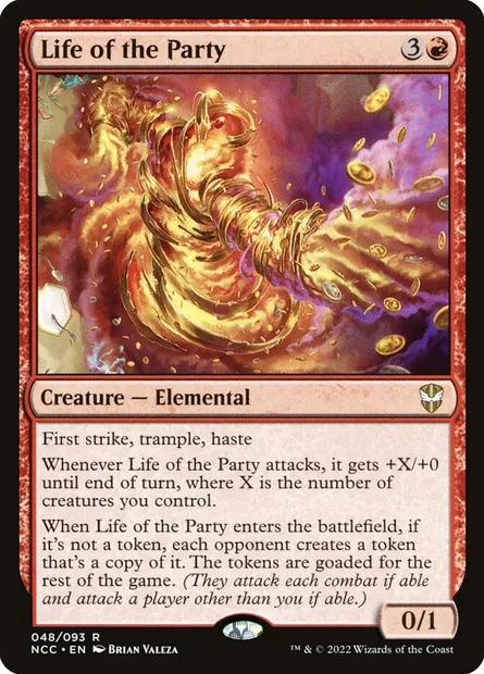 Life of the Party, Magic card NCC 48 — New Capenna Commander set