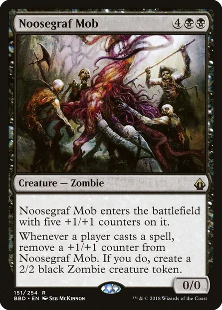 Noosegraf Mob, Magic card BBD 151 — Battlebond set