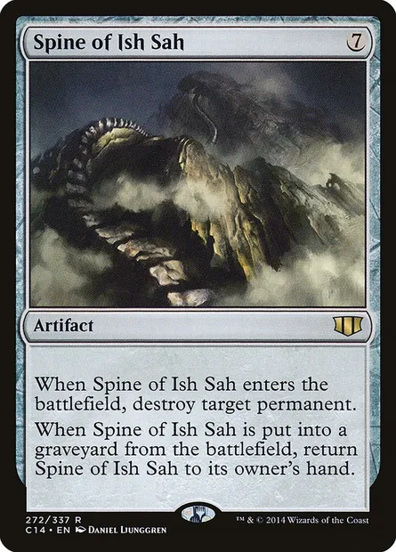 Spine of Ish Sah, Magic card C14 272 — Commander 2014 set