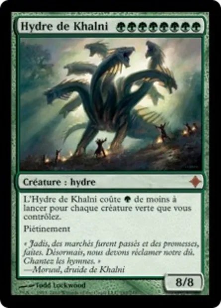 Hydre de Khalni, carte Magic ROE 192 — extension L'ascension des Eldrazi