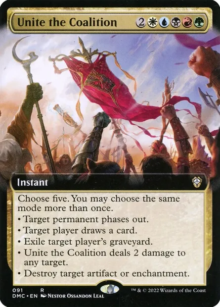 Unite the Coalition, Magic card DMC 91 — Dominaria United Commander set