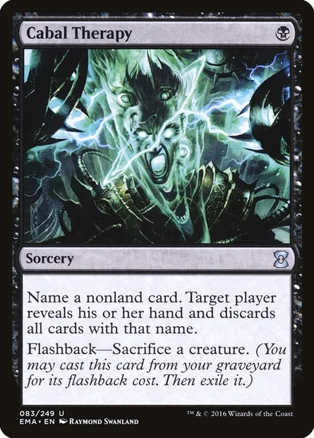 Cabal Therapy, Magic card EMA 83 — Eternal Masters set