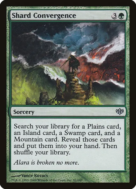 Shard Convergence, Magic card CON 91 — Conflux set