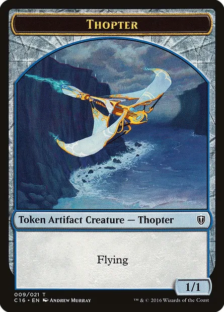 Thopter, Magic card TC16 9 — Commander 2016 Tokens set