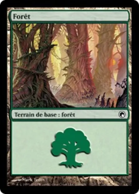 Forêt, carte Magic SOM 249 — extension Cicatrices de Mirrodin