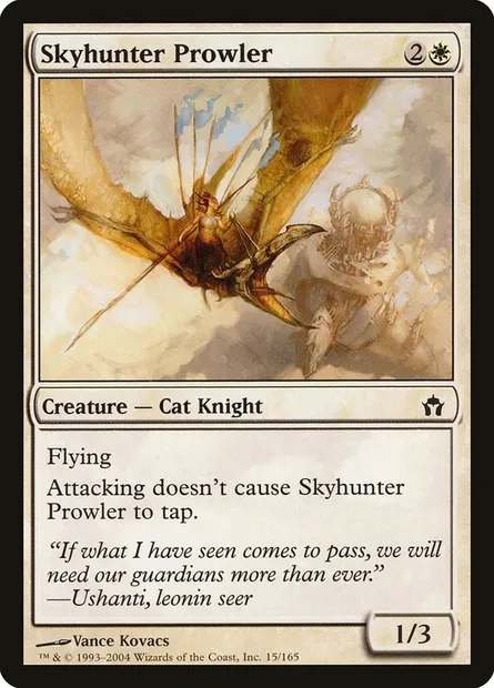 Skyhunter Prowler, Magic card 5DN 15 — Fifth Dawn set