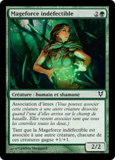 Mageforce indéfectible, carte Magic AVR 199 — extension Avacyn ressuscitée