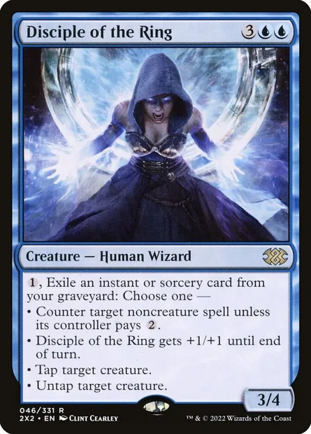 Disciple of the Ring, Magic card 2X2 46 — Double Masters 2022 set