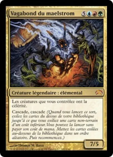 Vagabond du maelstrom, carte Magic PC2 101 — extension Planechase 2012