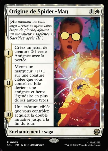 Origine de Spider-Man, carte Magic SPM 9 — extension Marvel's Spider-Man