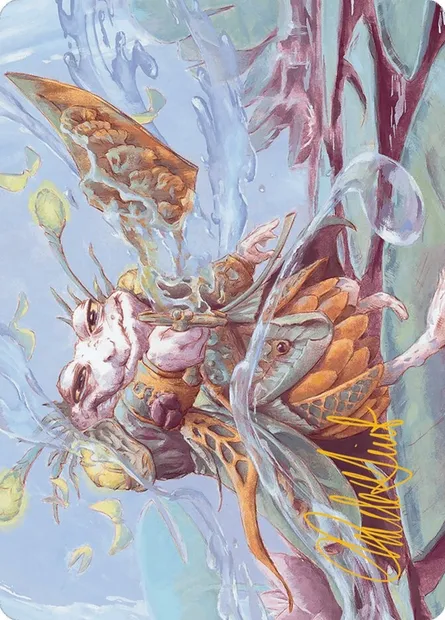 Glarb, Calamity's Augur // Glarb, Calamity's Augur, carte Magic ABLB 40 — extension Bloomburrow Art Series