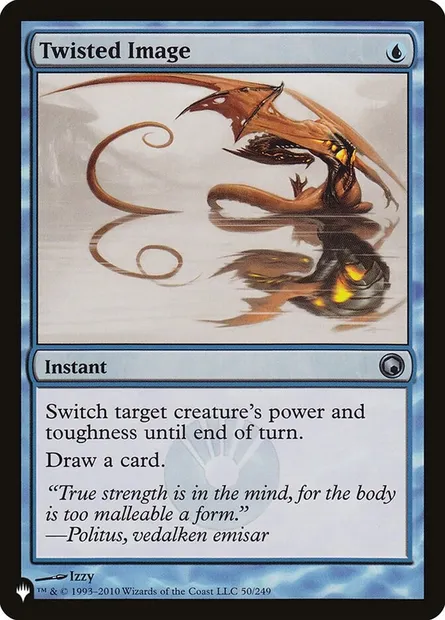 Twisted Image, Magic card PLST SOM-50 — The List set