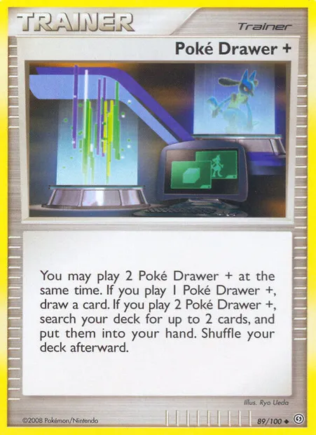 Poké Drawer +, Pokémon card SF 89 — Stormfront set