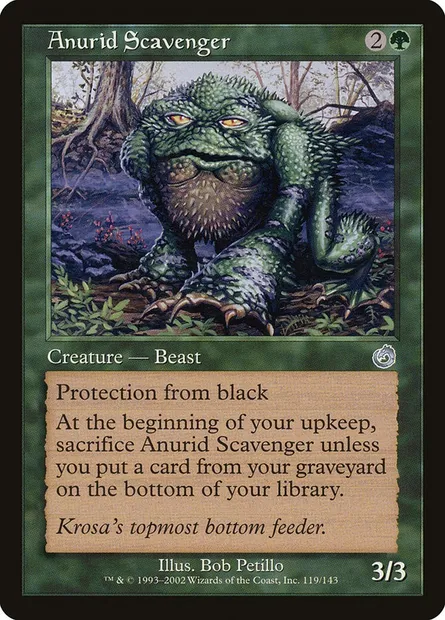 Anurid Scavenger, Magic card TOR 119 — Torment set